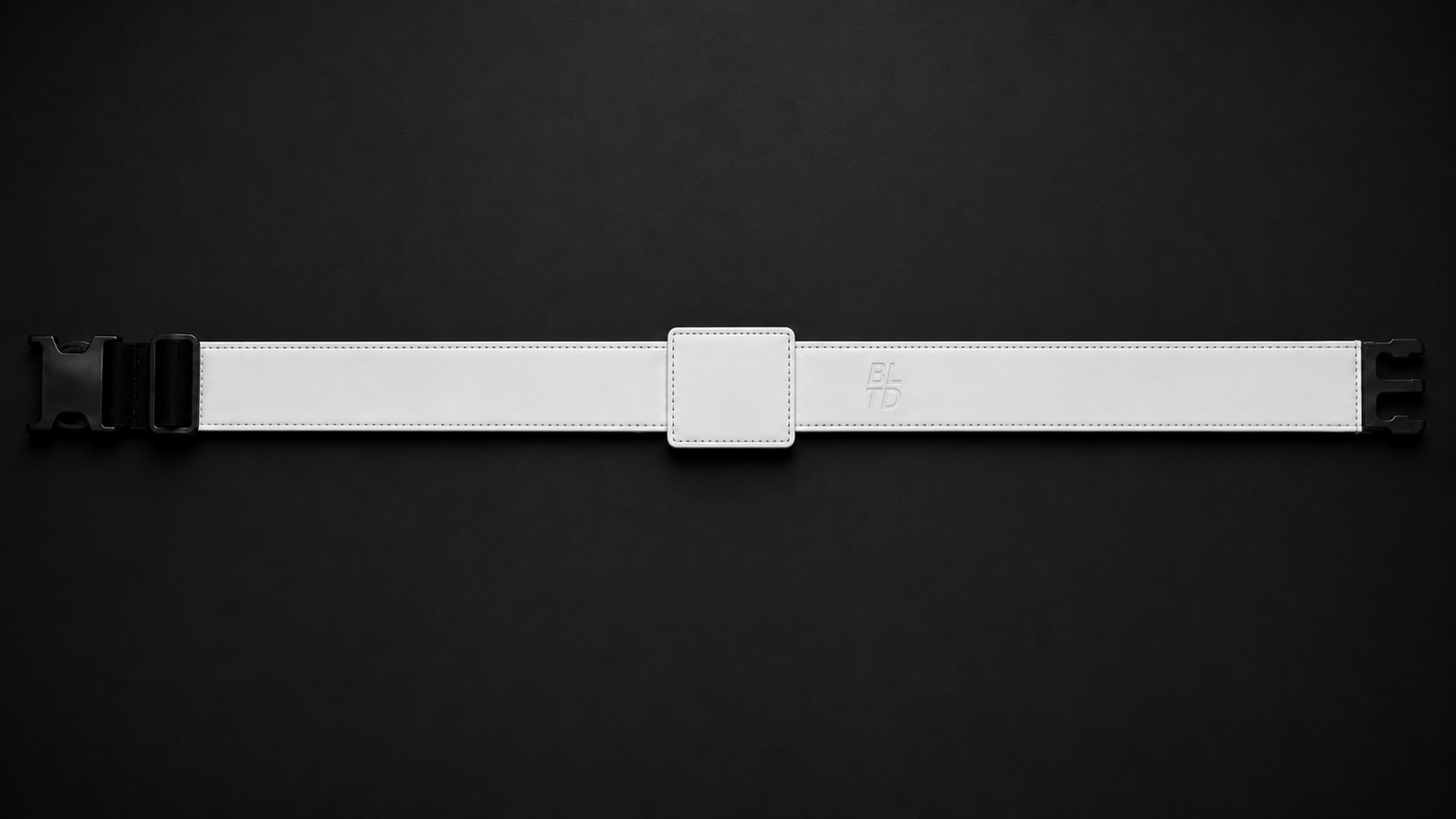 BELTD fully extended on a dark studio background