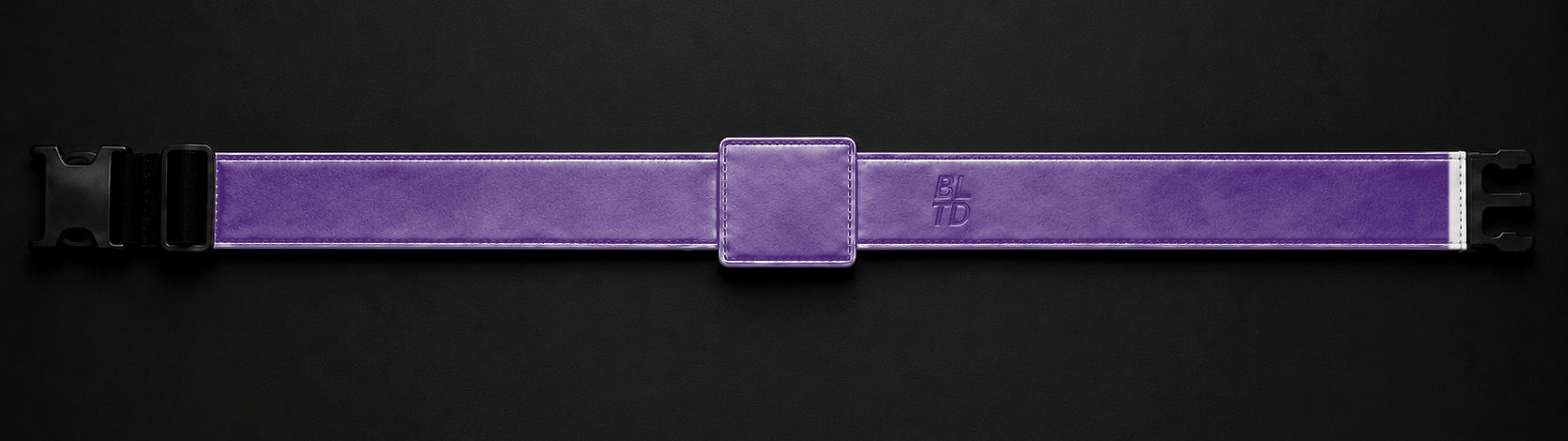 Purple BELTD belt