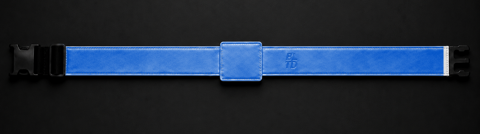 Royal blue BELTD belt
